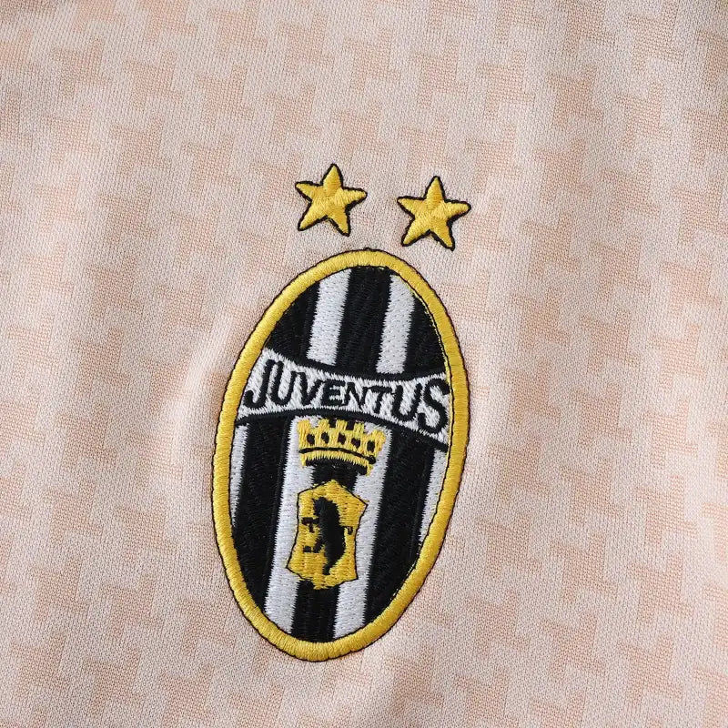 Juventus FC 03/04 Season Light Peach Retro Football Jersey Kit