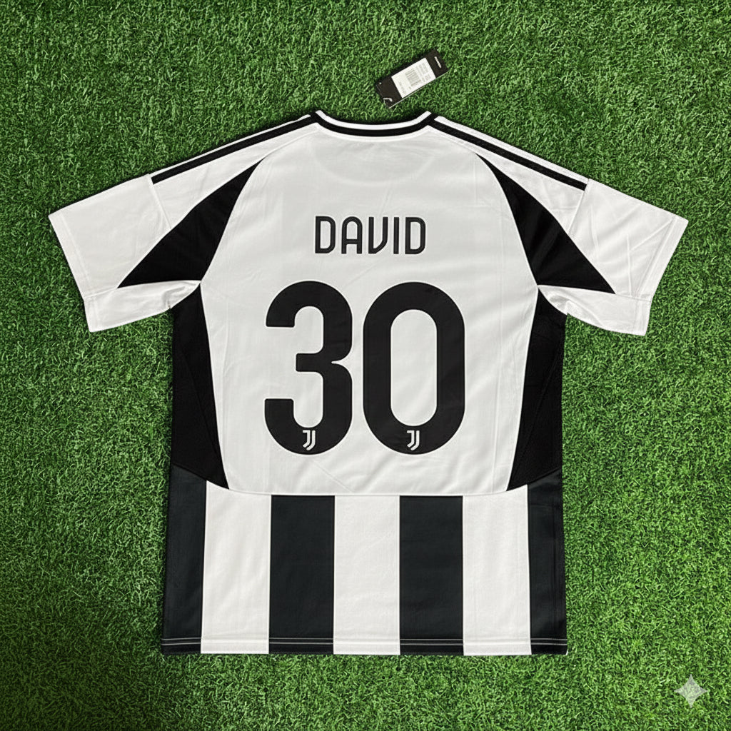 Jonathan David Juventus Football Jersey Kit