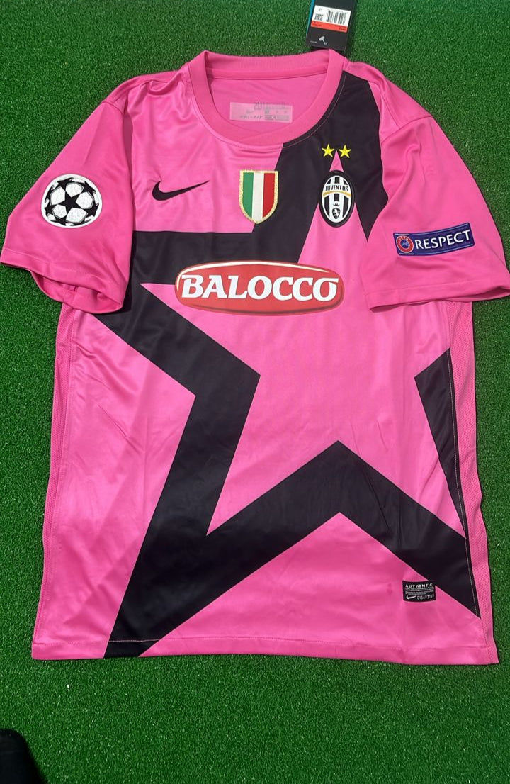 Juventus Pink Black 2012 2013 Season Retro Maglia Jersey