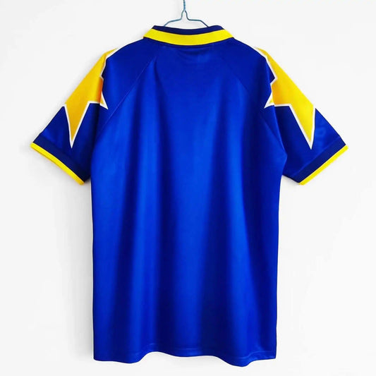 Juventus 2004 2005 Sony Sponsor Season Retro Football Jersey Kit
