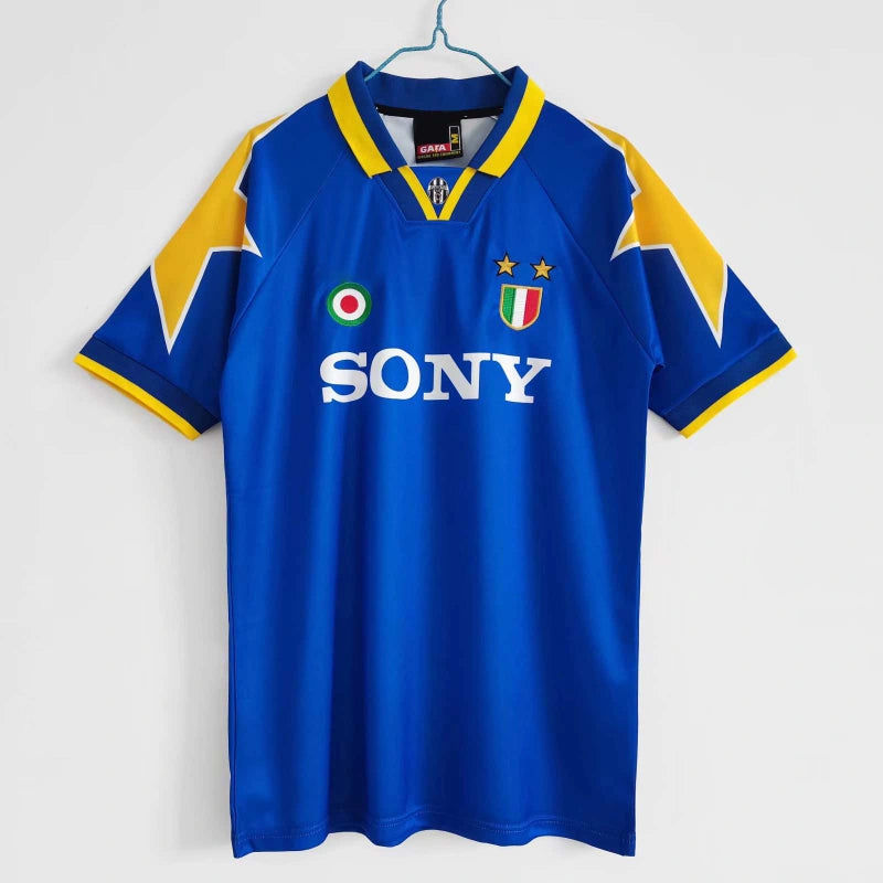 Juventus 2004 2005 Sony Sponsor Season Retro Football Jersey Kit