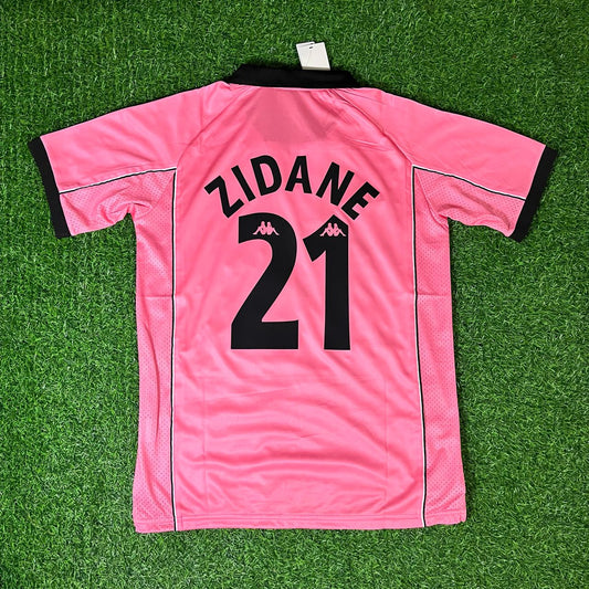 Zinedine Zidane - Juventus 1996 - 1998 Retro Football Jersey Kit