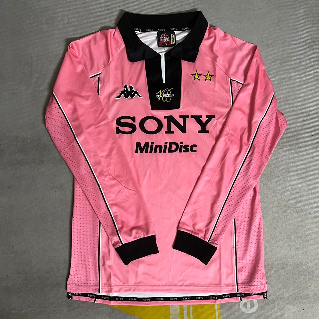 Roberto Baggio Juventus 1995 Pink Maglia Kit Jersey Trikot Maillot