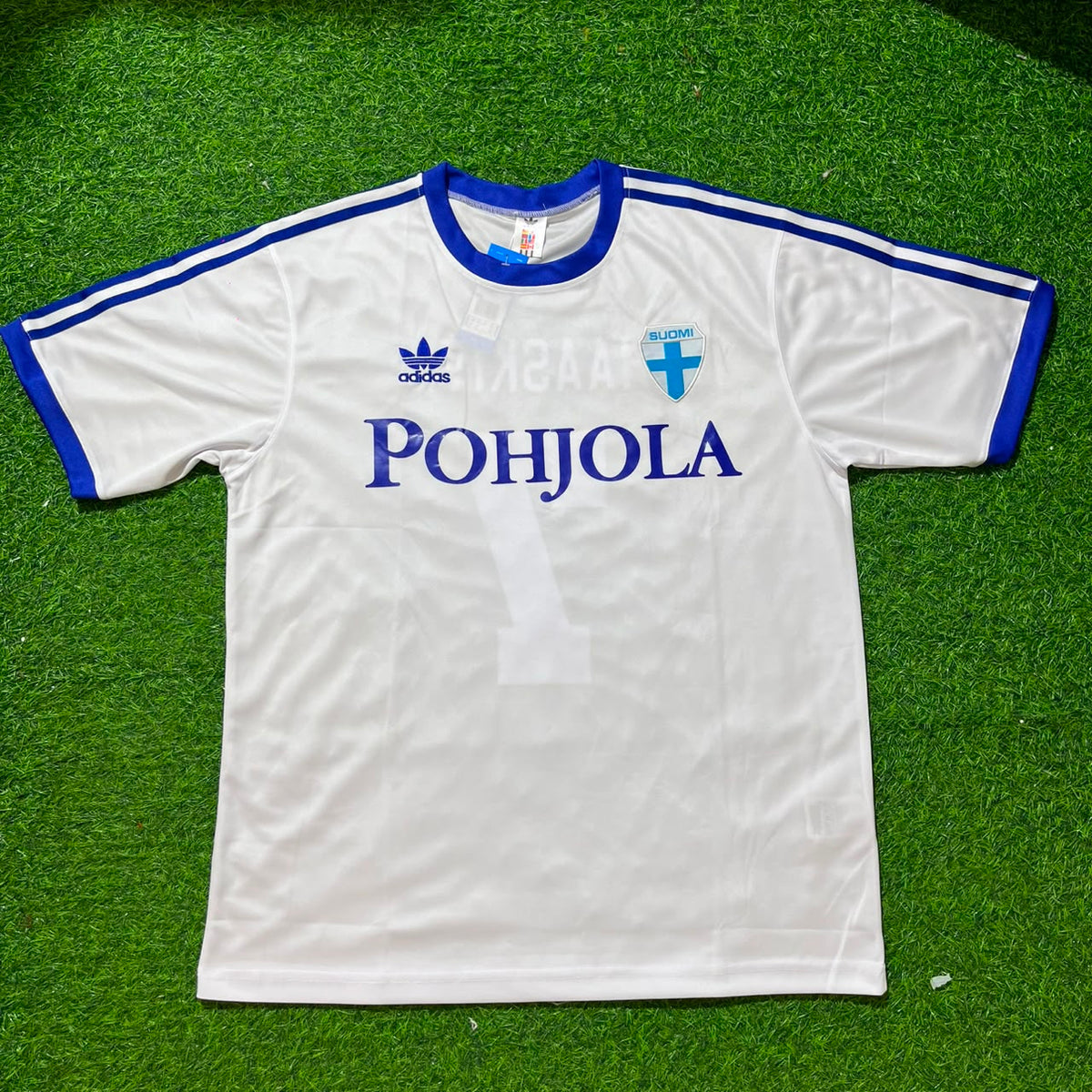 Mikael Forssell Finland Home Retro Football Jersey