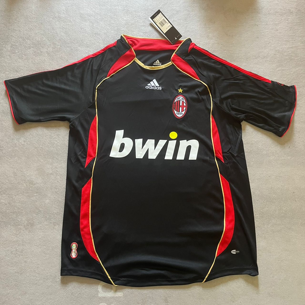 Kaká Leite AC Milan 2006 - 2007 Retro Soccer Football Jersey Kit