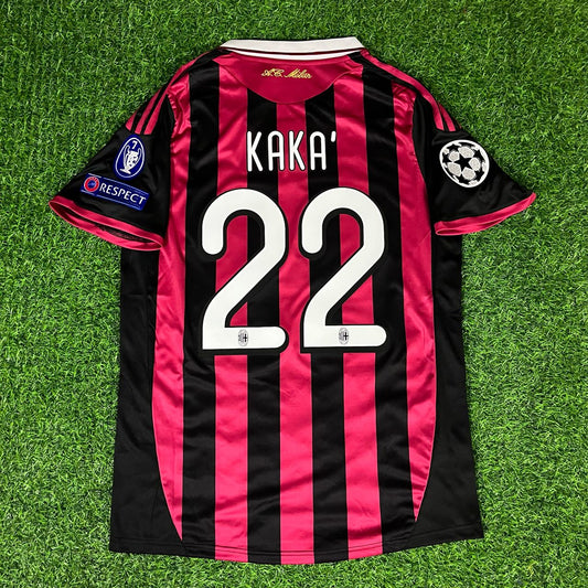 Kaka Leite #22 - AC Milan 2009 Retro Football Jersey Kit