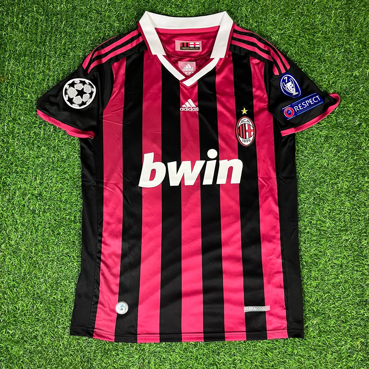 Kaka Leite #22 - AC Milan 2009 Retro Football Jersey Kit