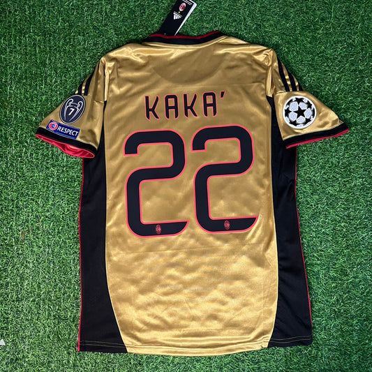 Kaká Leite 22 - AC Milan 2013/2014 Retro Football Jersey Kit