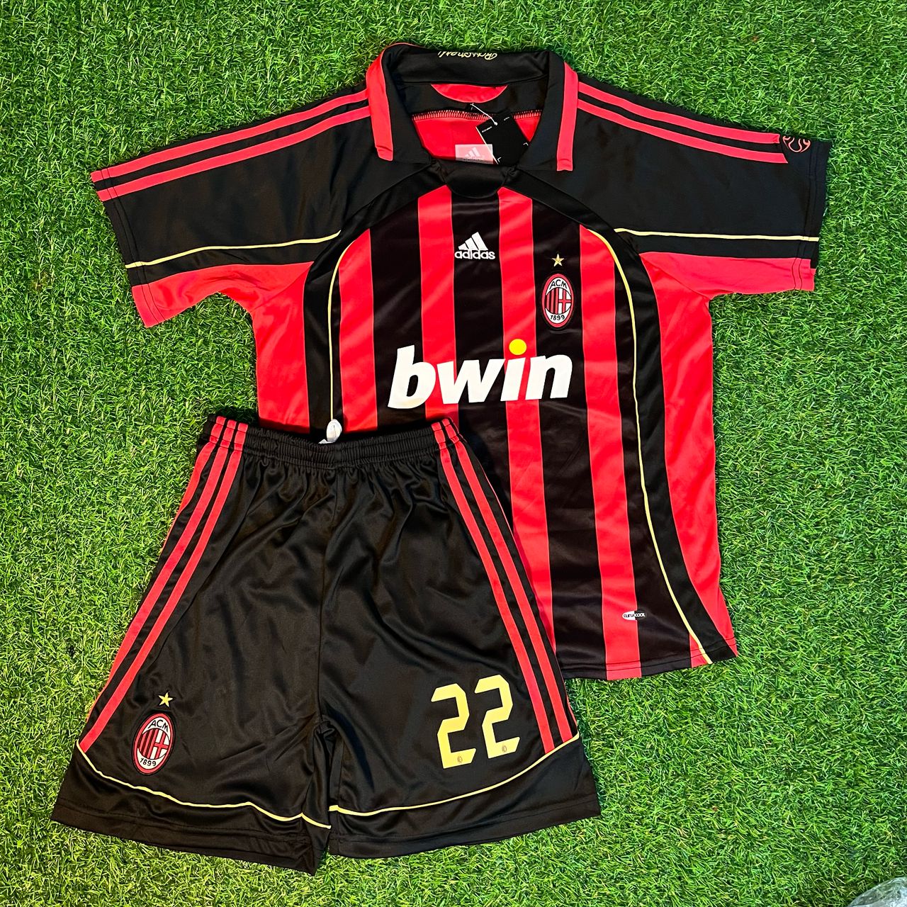 Kaká Leite - AC Milan 2006 - 2007 Football Jersey Kit