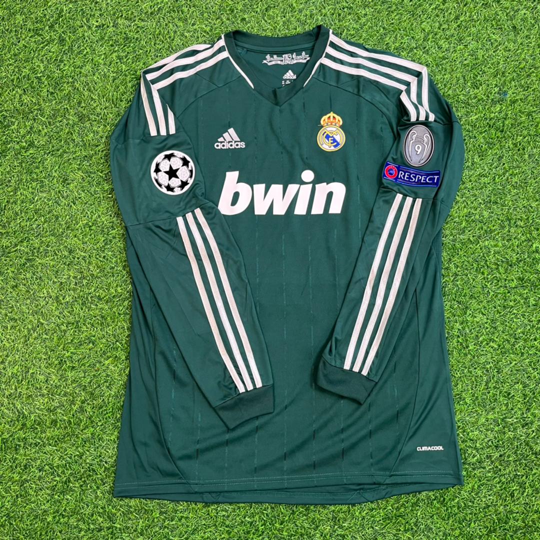Kaka Leite Real Madrid 2012 - 2013 Champions League Long Sleeve Football Jersey Kit