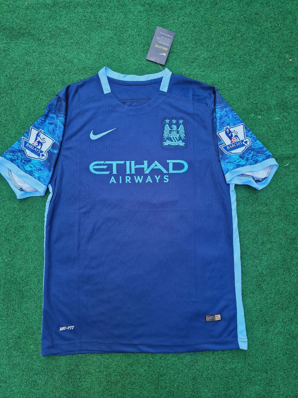 Sergio Kun Aguero Manchester City 2016 2017 Season Retro Football Jersey Kit