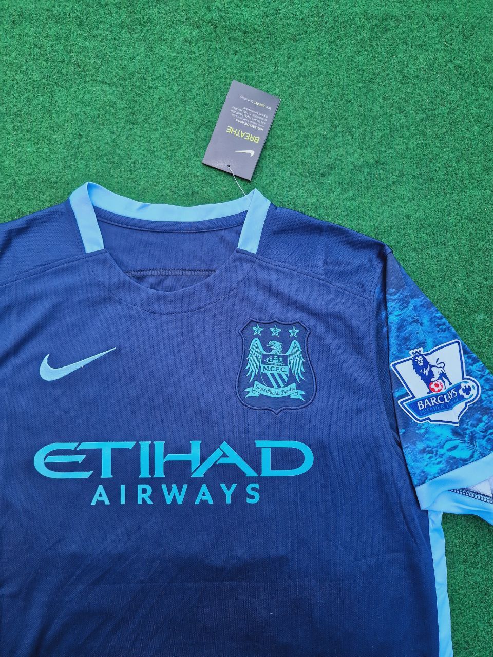 Sergio Kun Aguero Manchester City 2016 2017 Season Retro Football Jersey Kit