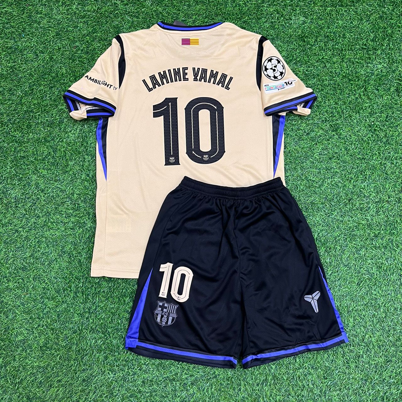Lamine Yamal Barcelona Away 2026 Football Jersey Kit