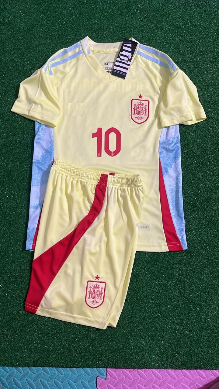 10 Lamine Yamal Jersey Trikot Maillot Soccer Kit