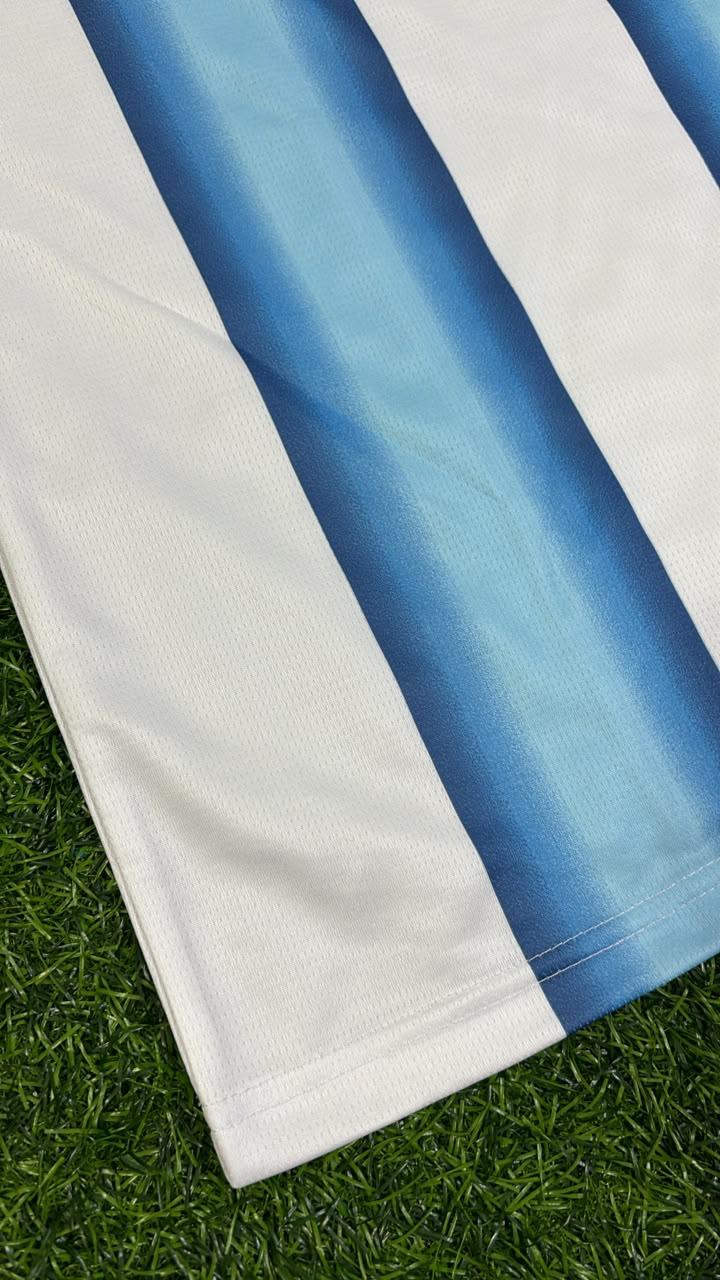 Diego Armando Maradona #10 Argentina Retro Home Long Sleeve Football Jersey Kit
