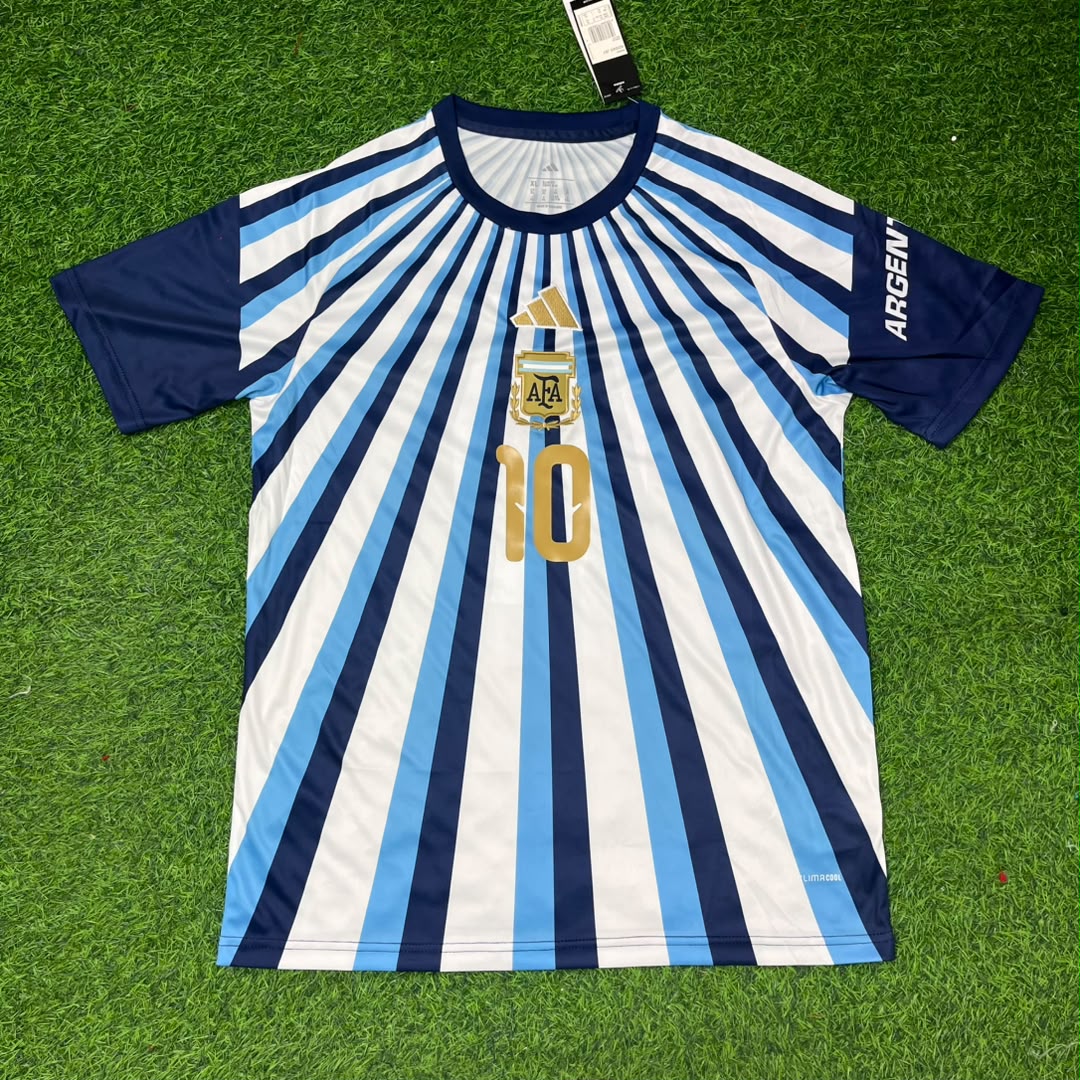 Argentina World Cup 2026 Lionel Messi #10 Warm Up Football Jersey