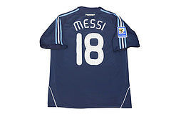 Lionel Messi 2008 Retro Argentina Football Jersey Kit