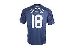 Lionel Messi 2008 Retro Argentina Football Jersey Kit