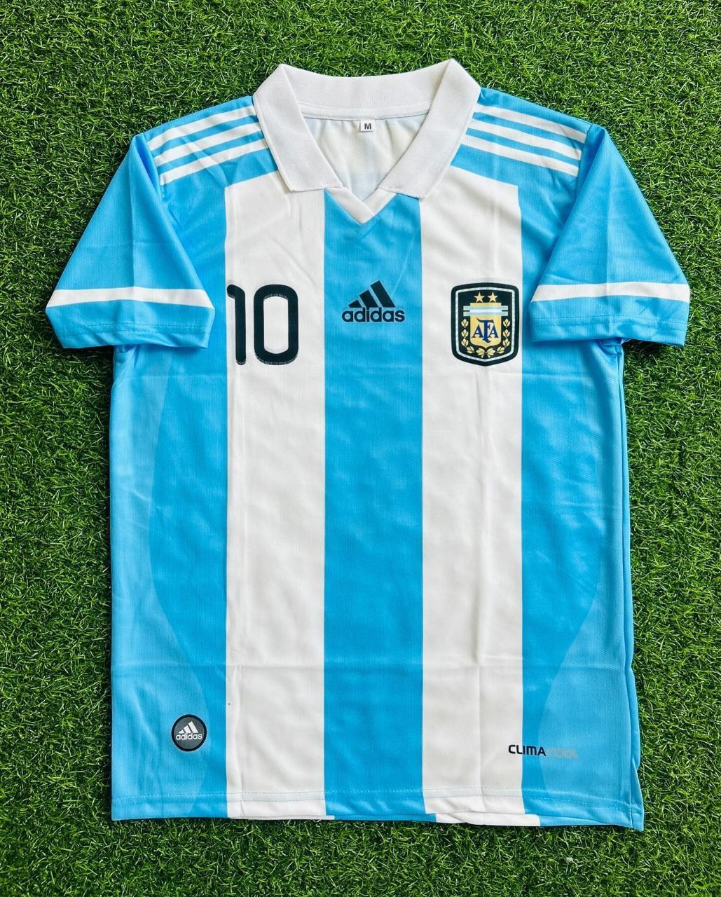Lionel Messi 2010 Argentina Retro Football Jersey Kit