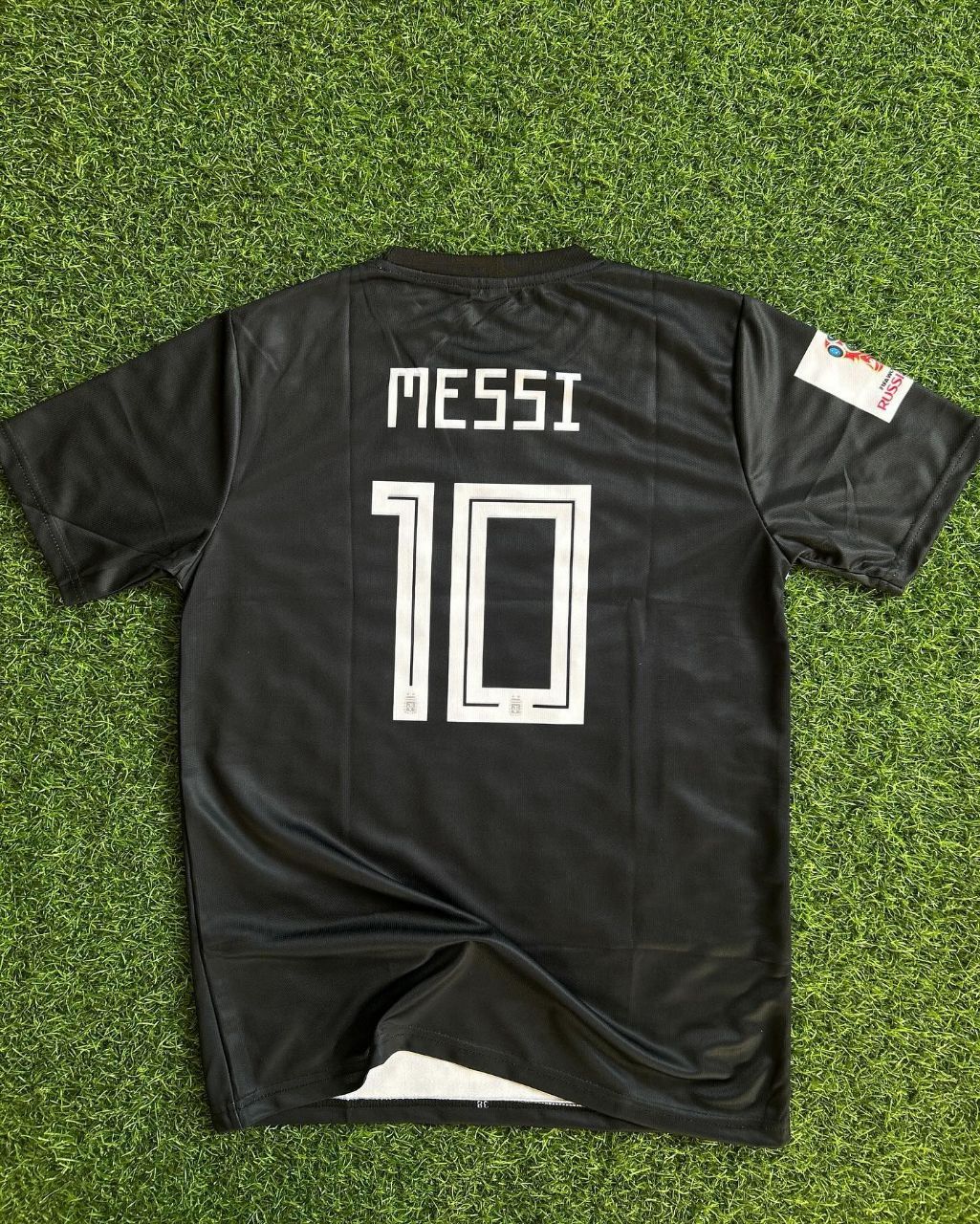 Lionel Messi 2018 World Cup Retro Football Jersey Kit