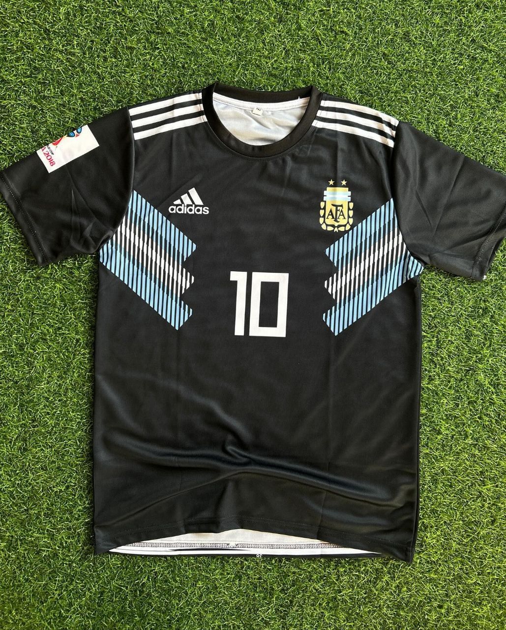 Lionel Messi 2018 World Cup Retro Football Jersey Kit
