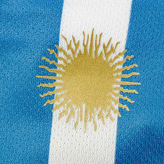 Lionel Messi Argentina 2022 Qatar World Cup Champion Football Jersey Kit