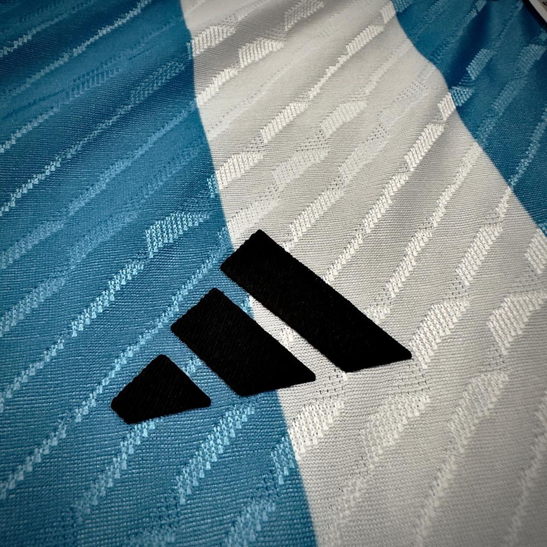 Lionel Messi Argentina 2022 World Cup Champion Football Jersey Kit