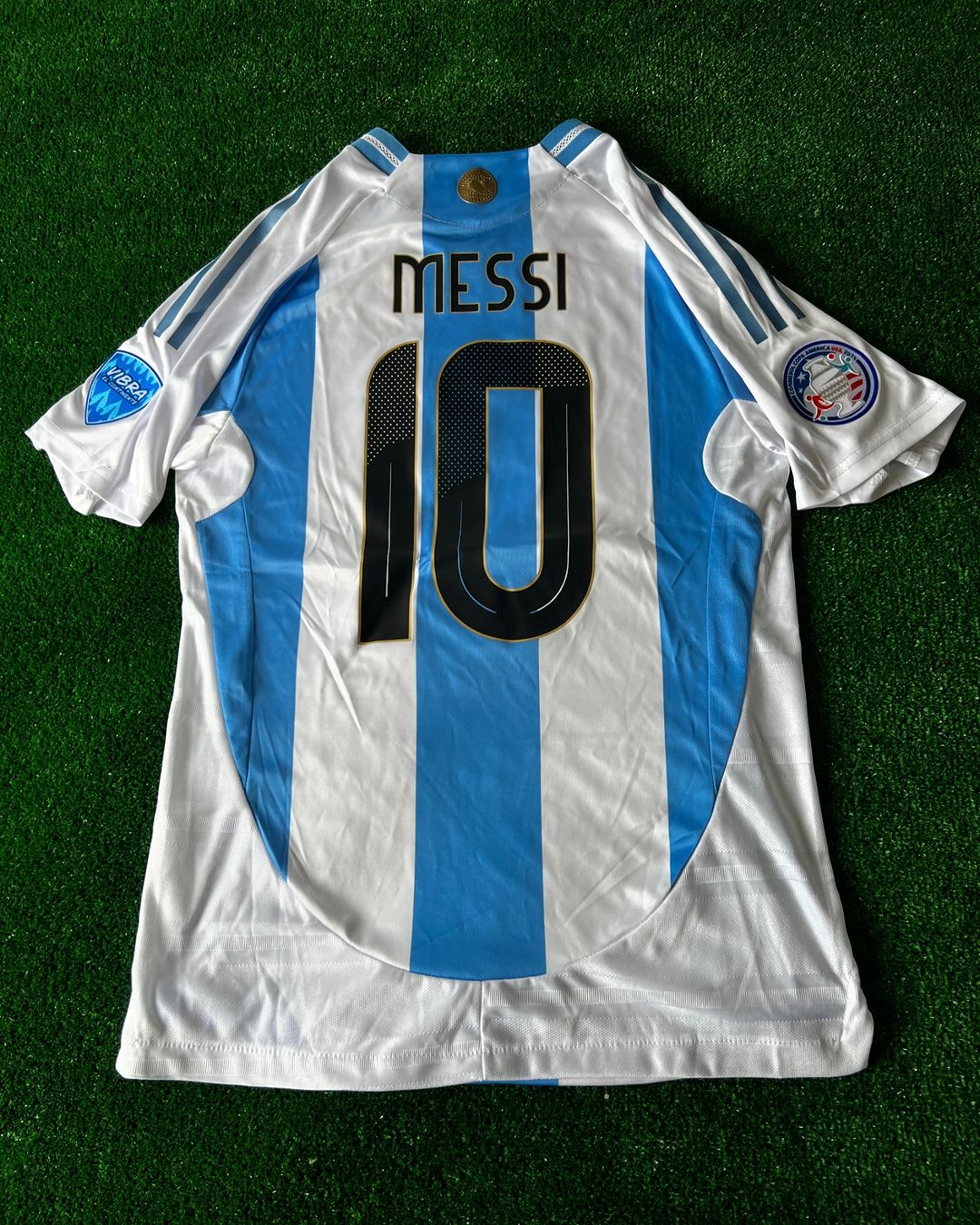 Lionel Messi Argentina Copa America 2024 Football Jersey Kit
