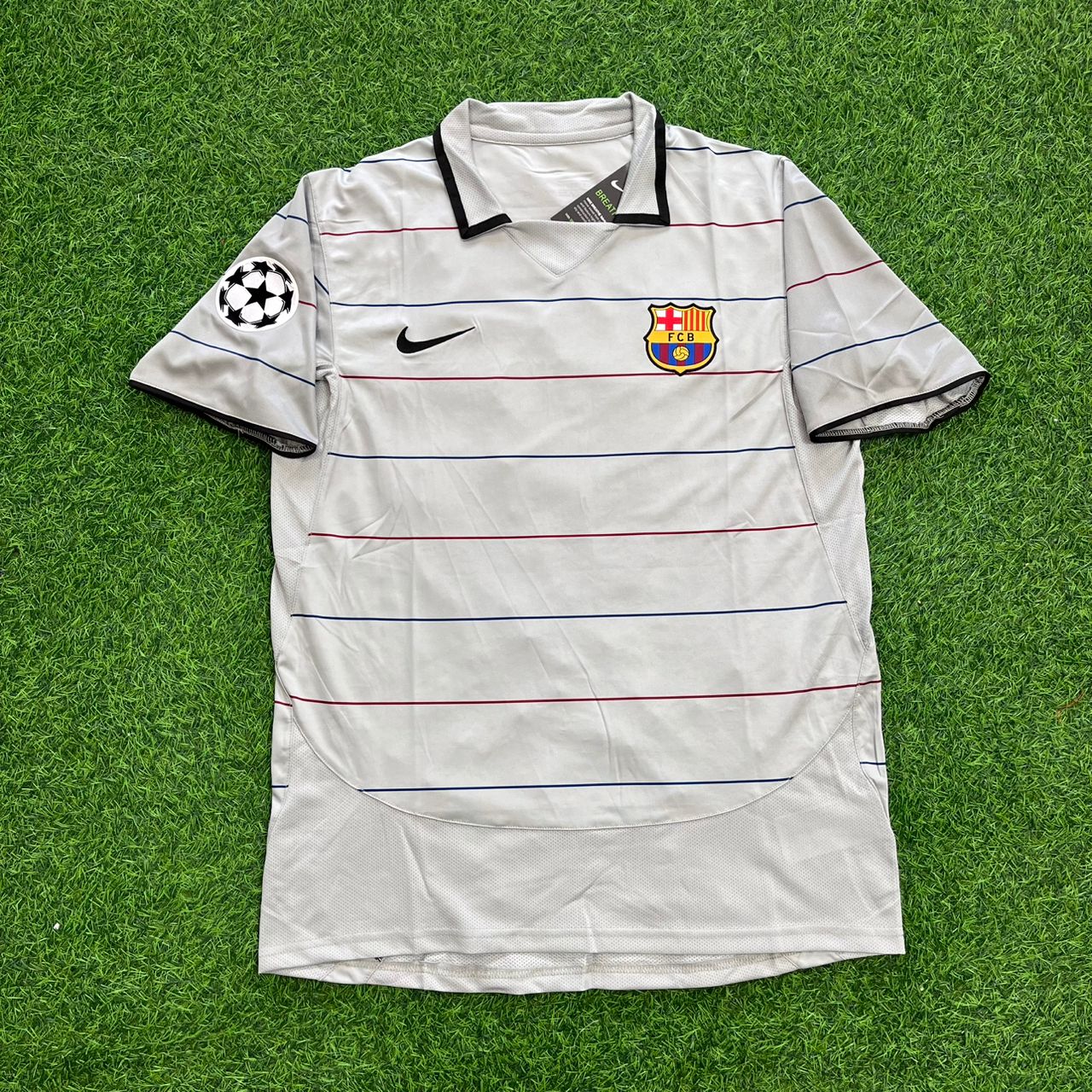 Lionel Messi 30 - Barcelona 2004/2005 Debut Season Retro Football Jersey