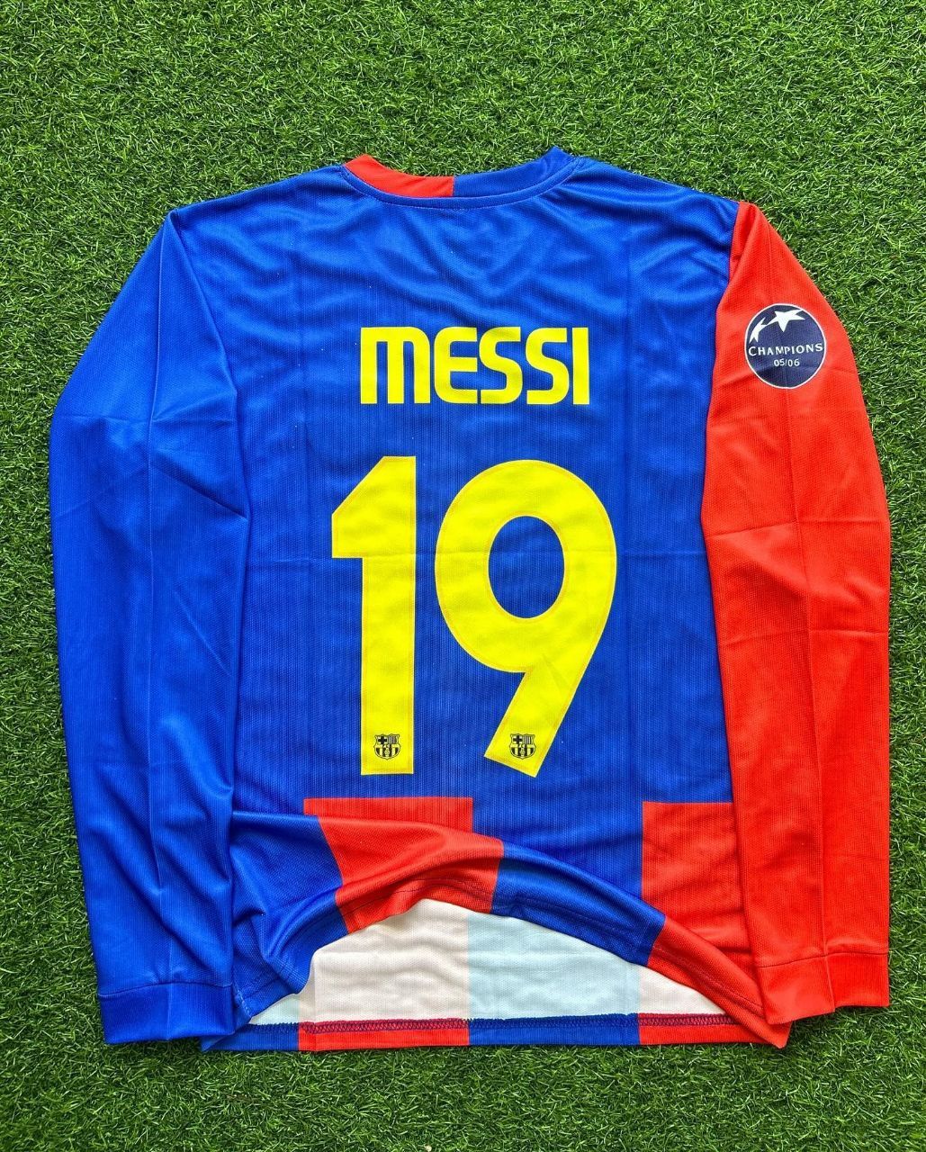 Lionel Messi Barcelona Retro Football Jersey Kit