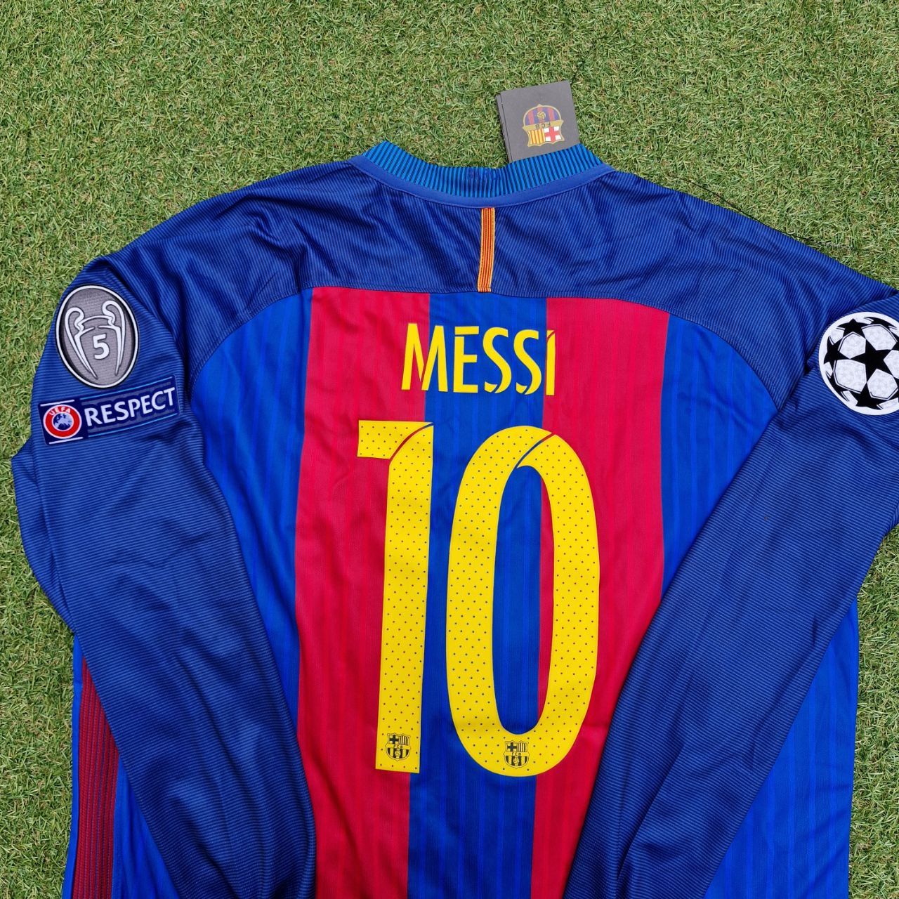 Lionel Messi Barcelona 2016 Football Jersey Kit
