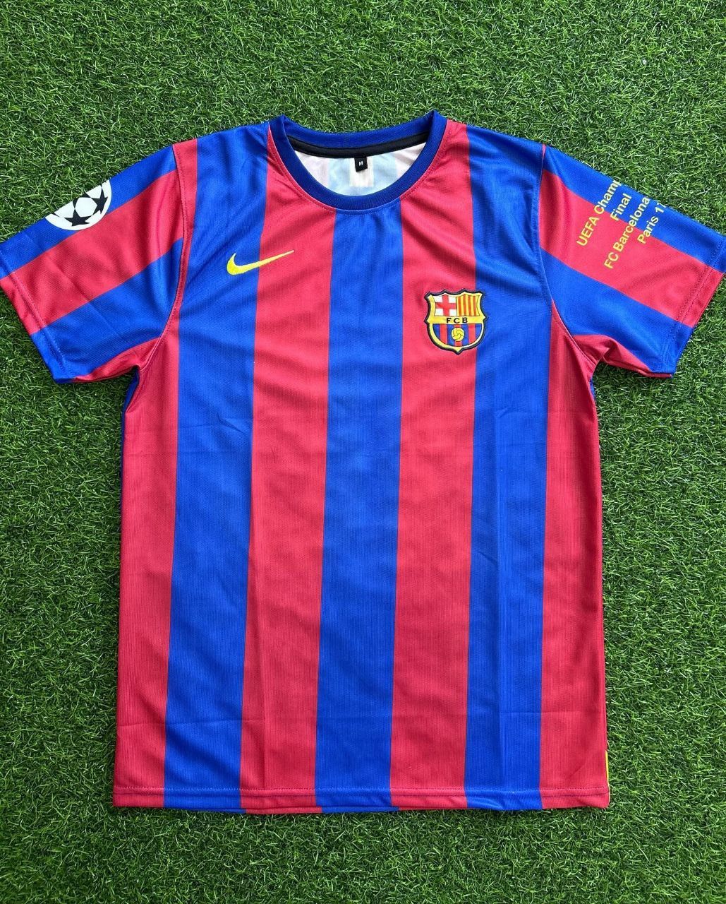Lionel Messi Barcelona Retro Football Jersey Kit