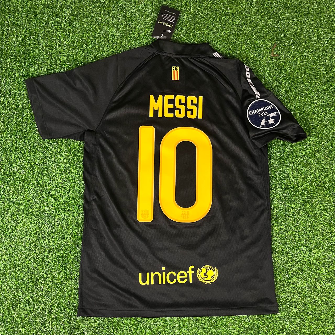 Lionel Messi Barcelona 2011/12 Retro Football Jersey Kit