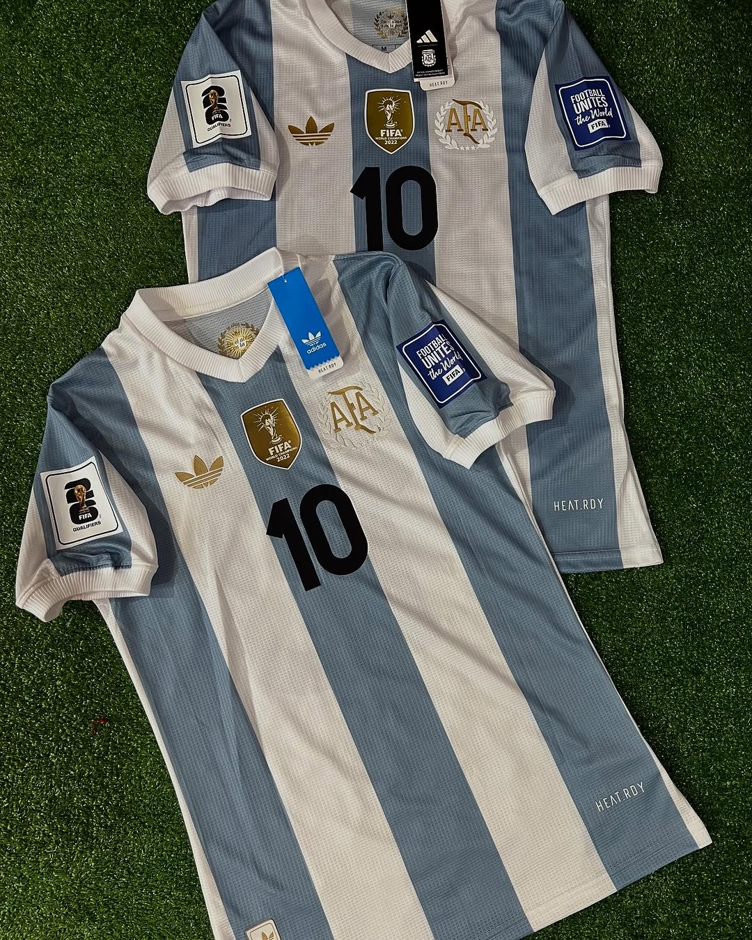 Lionel Messi Vintage Argentina Football Jersey Kit