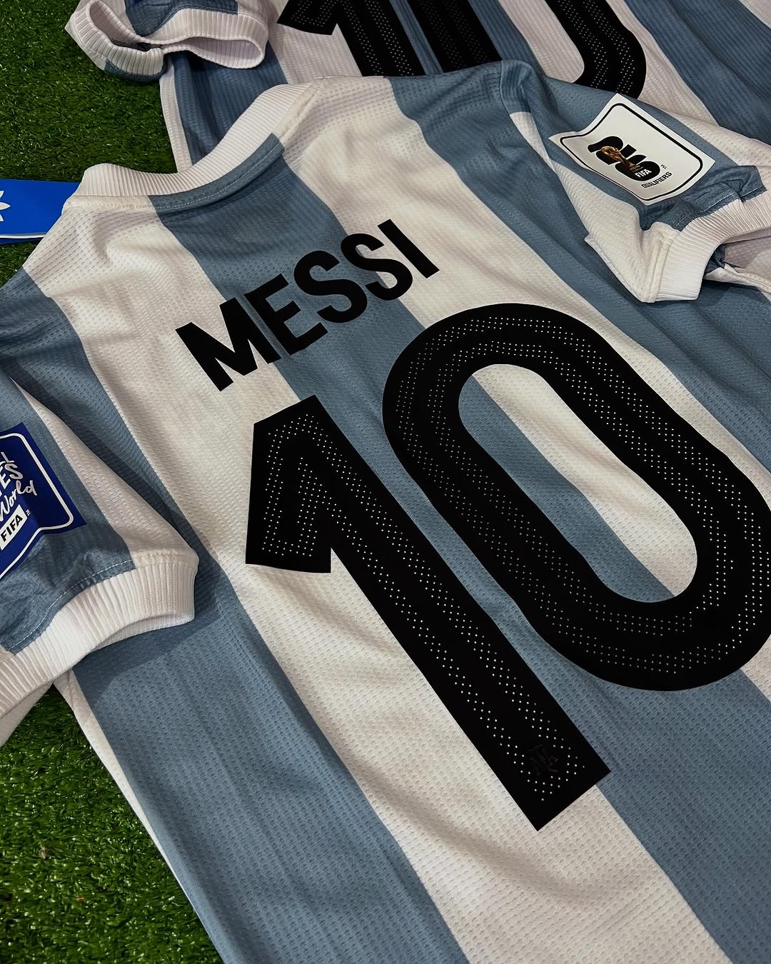 Lionel Messi Vintage Argentina Football Jersey Kit
