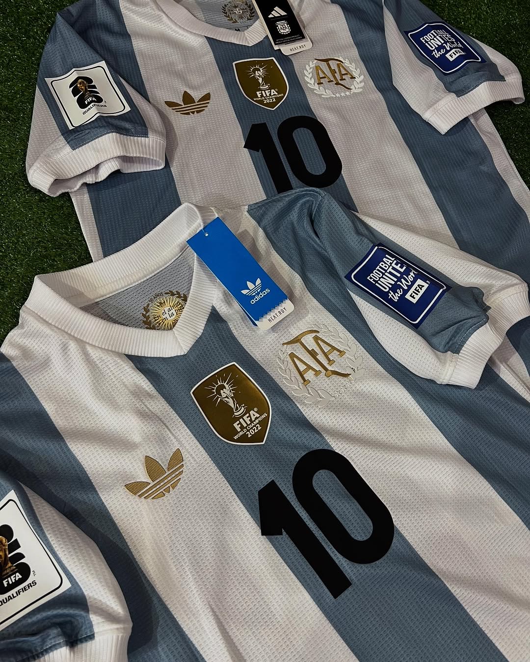 Lionel Messi Vintage Argentina Football Jersey Kit
