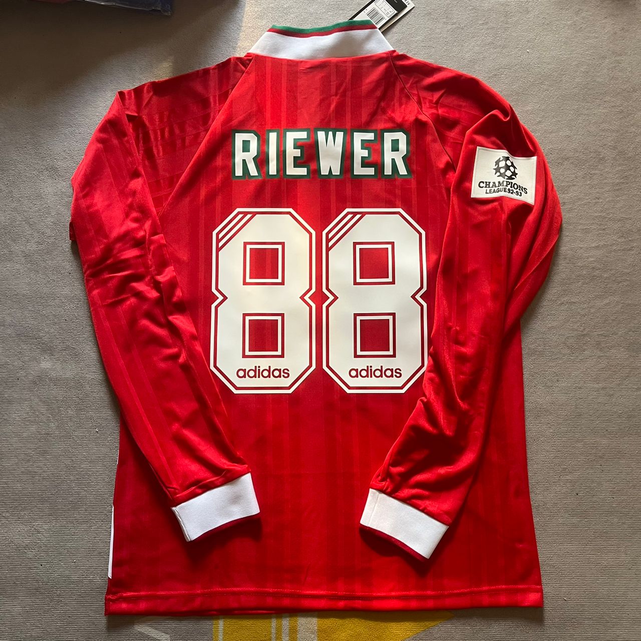 Liverpool Long Sleeve Retro Football Jersey Kit