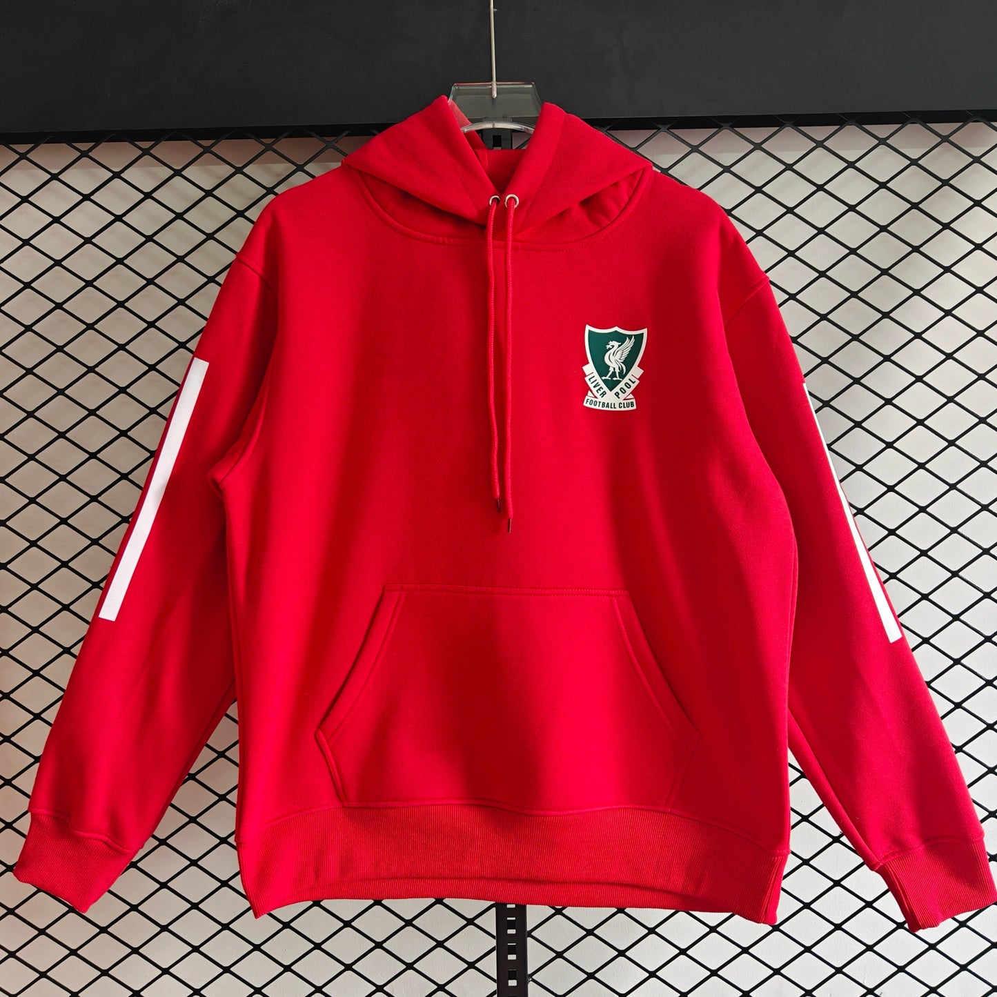 Liverpool - Hoodie Winter Fleece- Football Kapuzenpullover Paradise Edition