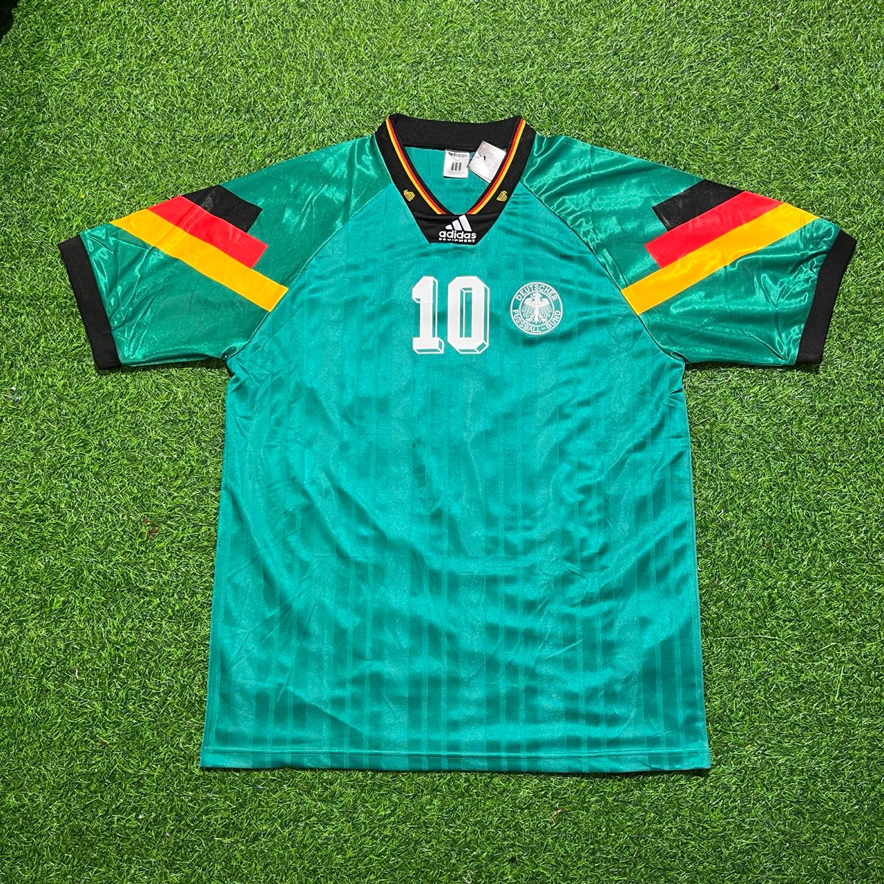 Lothar Matthäus Deutschland 1992 Retro Germany Fußballtrikot Jersey