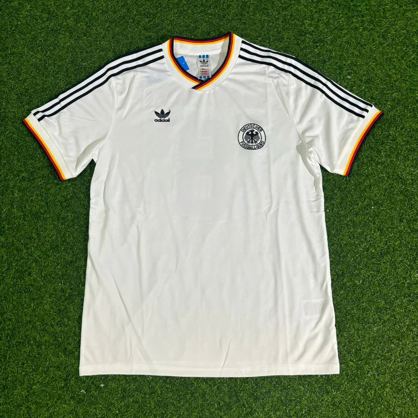Germany World Cup 1986 Fritz Walter Retro Football Jersey Kit
