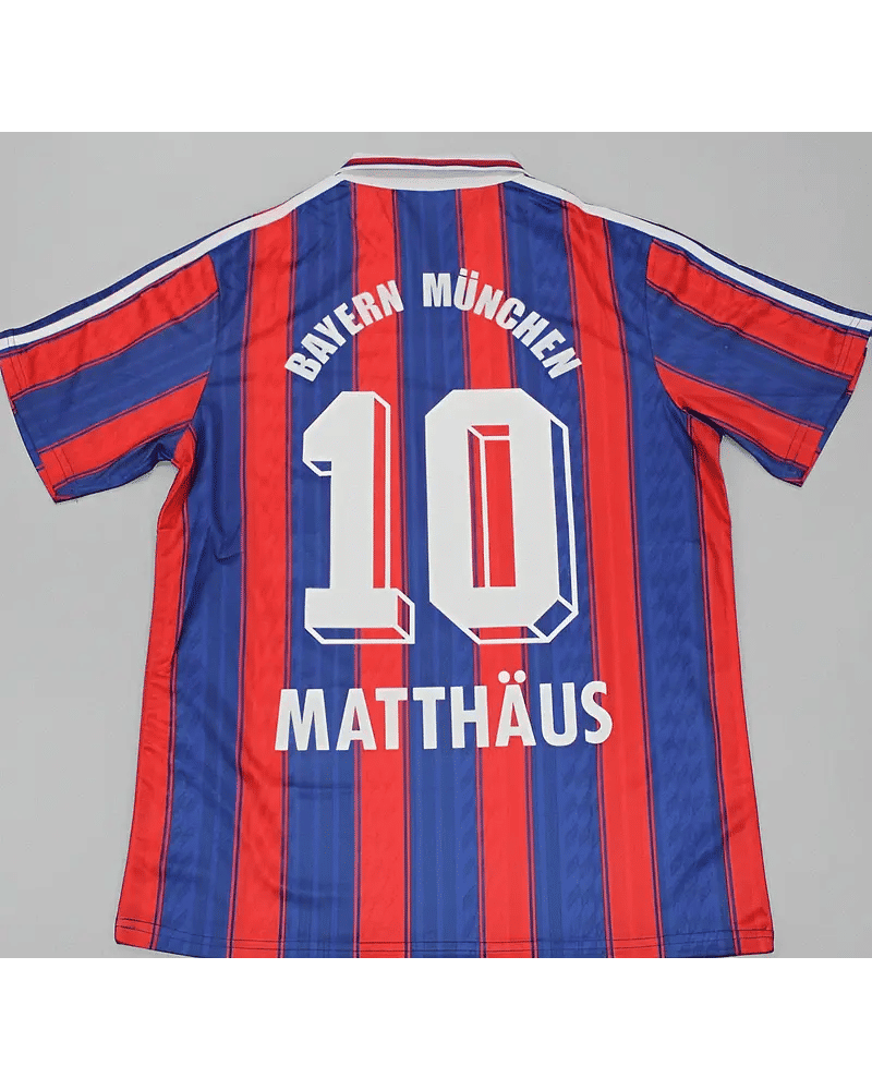 Lothar Matthäus Bayern Munich Retro 1995 1997 Football Jersey Kit
