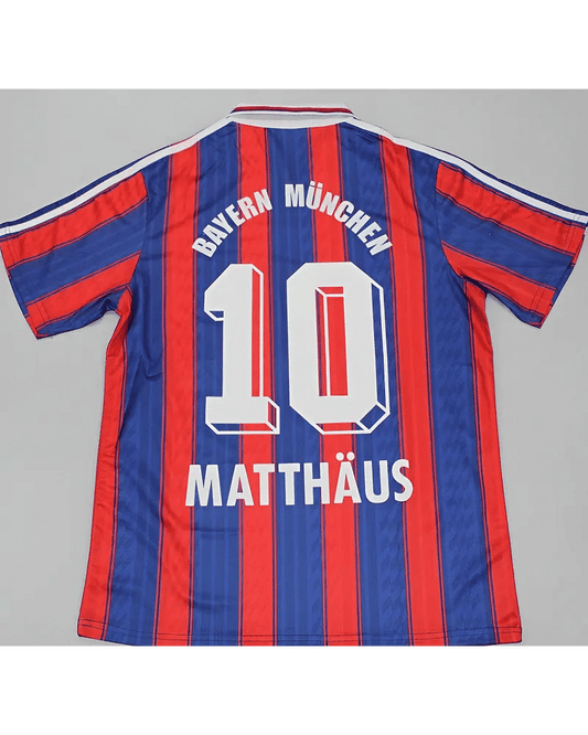 Lothar Matthäus Bayern Munich Retro 1995 1997 Football Jersey Kit