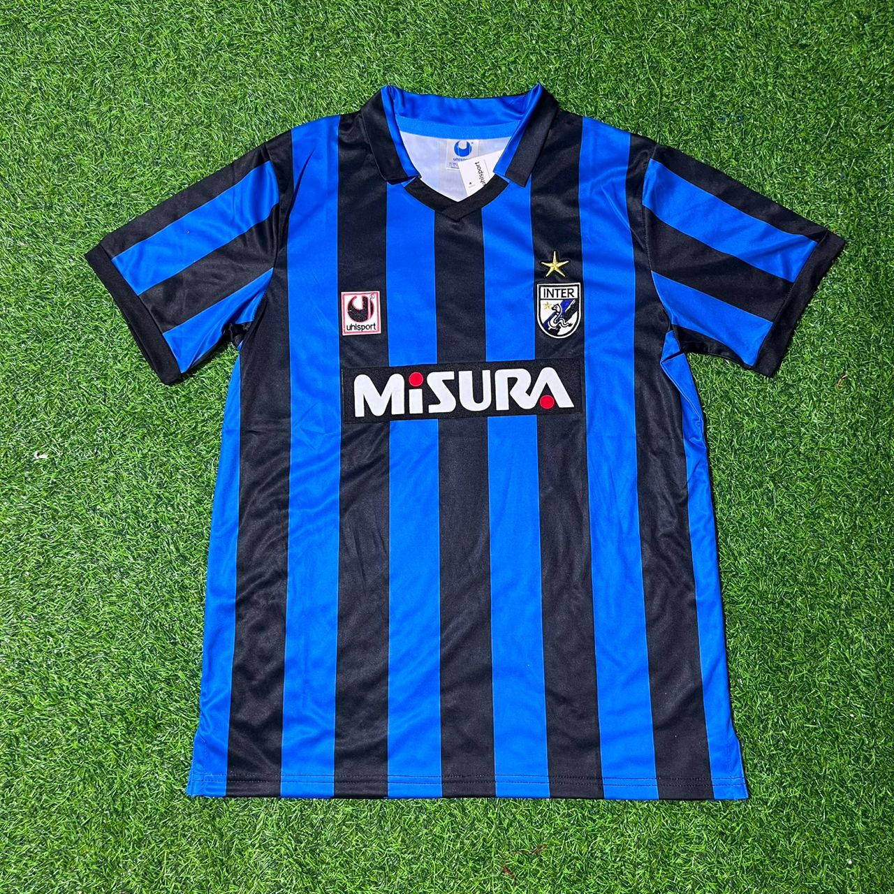 Horst Szymaniak Inter Commemorative Retro Home Football Jersey Kit