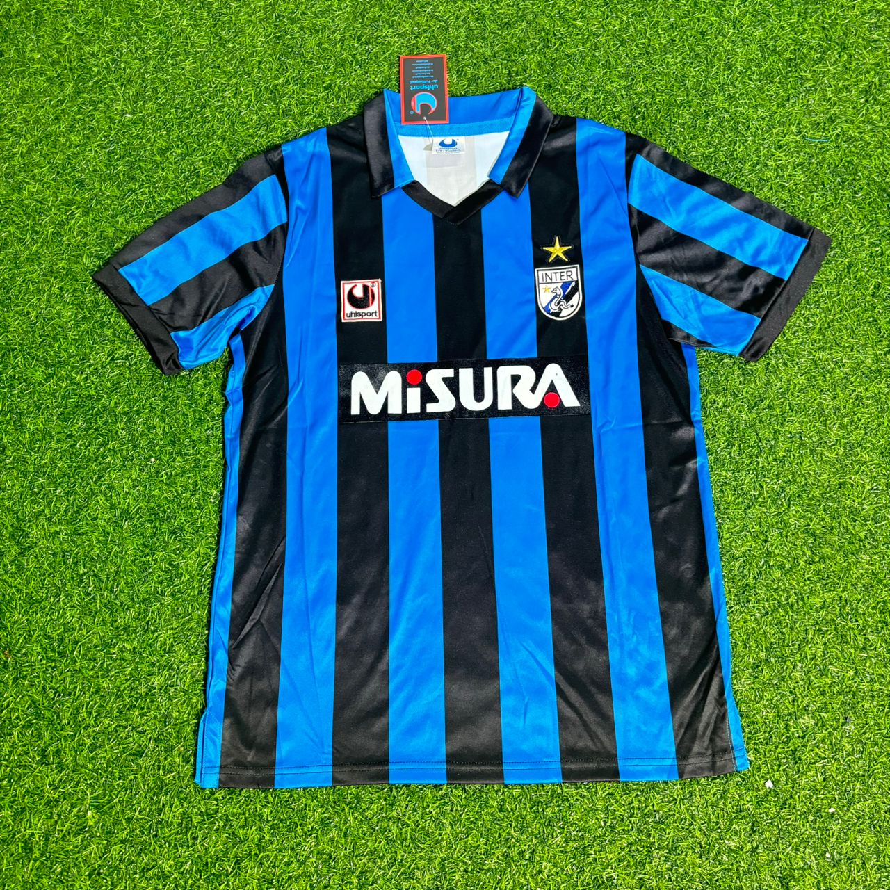 Lothar Matthäus Inter Retro Football Jersey Kit