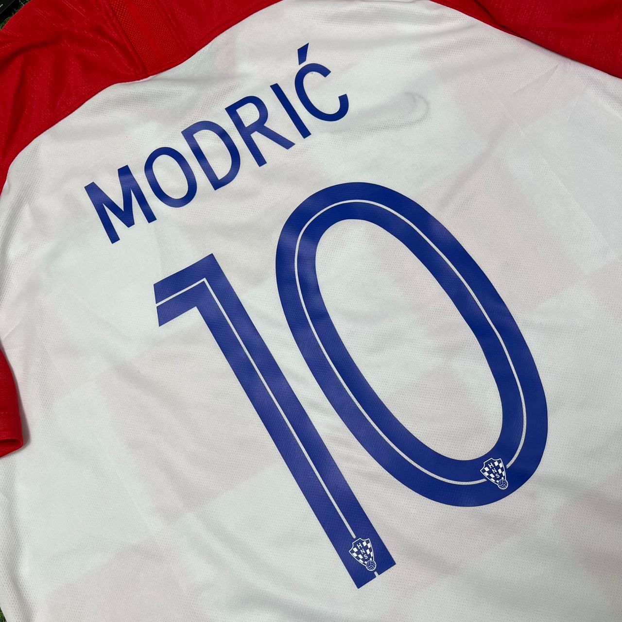 Croatia World Cup 2018 Luka Modrić Final Football Jersey