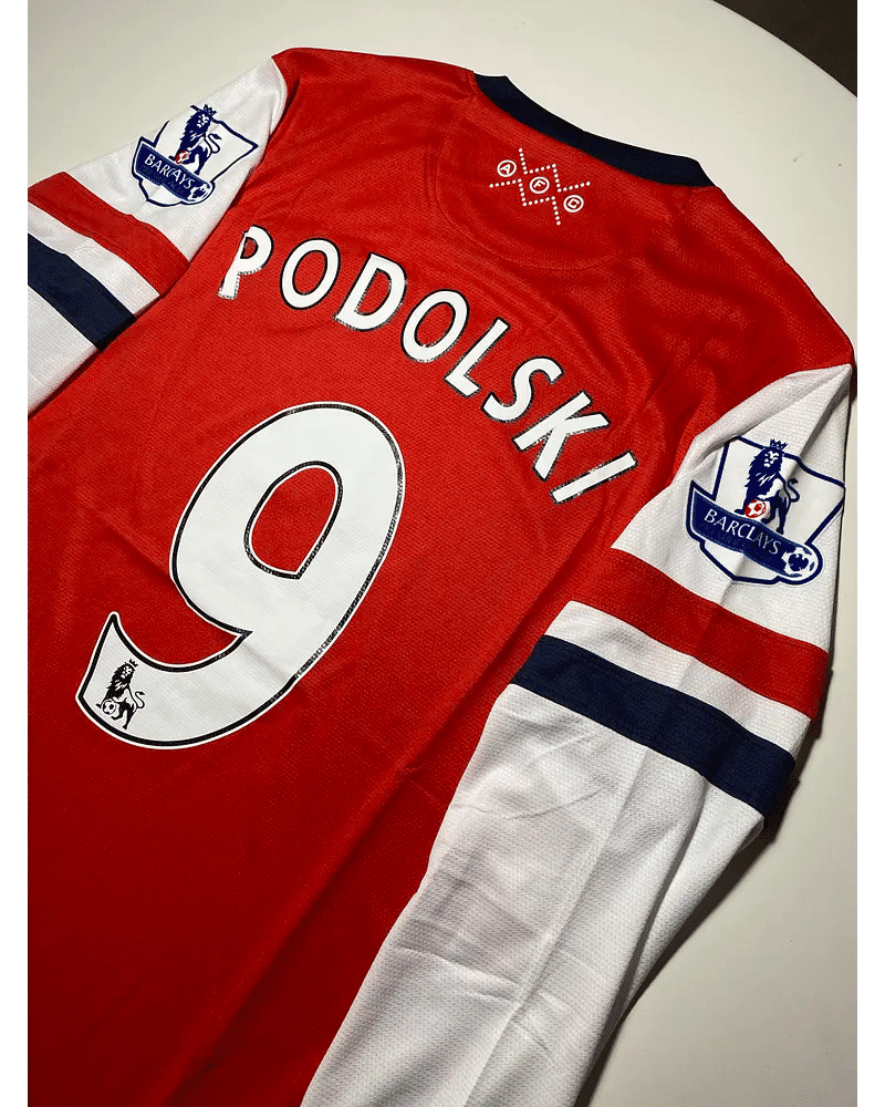 Lukas Podolski Arsenal 2011 - 2012 Retro Football Jersey Kit