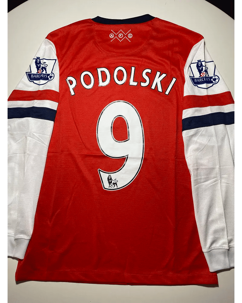 Lukas Podolski Arsenal 2011 - 2012 Retro Football Jersey Kit