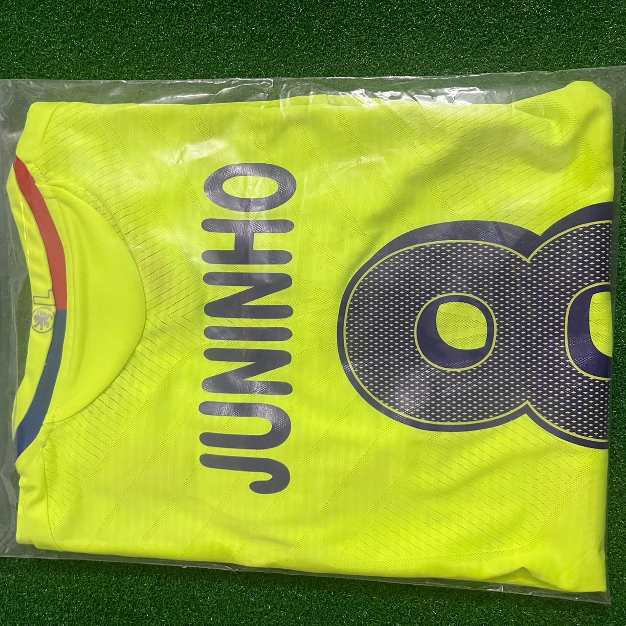 8 Juninho Pernambucano – Olympique Lyon 2008–2009 Third Kit Jersey – | Trikot | Maillot Soccer Kit