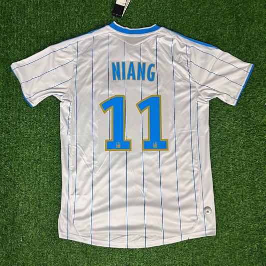 Mamadou Niang 11 - Olympique Marseille 2009/2010 Retro Football Jersey Kit