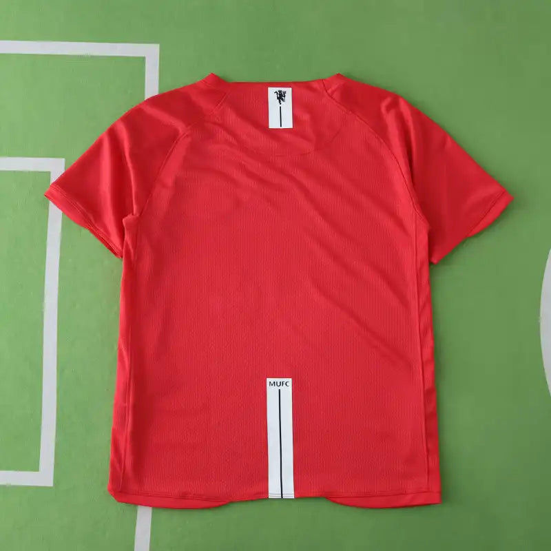 Manchester United 2007/08 Retro Kids Football Jersey Kit